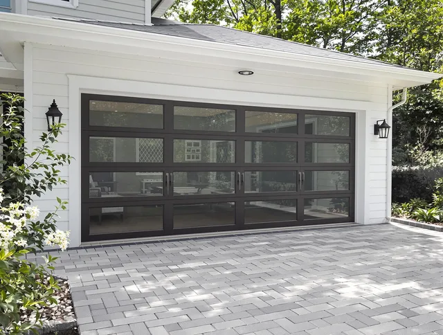 Whittier Garage Door Repair design specialist presenting custom garage door options to Whittier homeowner