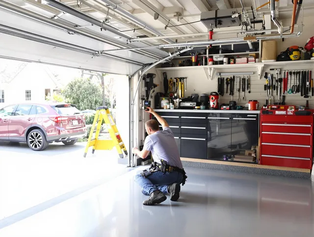 Local garage door repair service by Whittier Garage Door Repair in Whittier