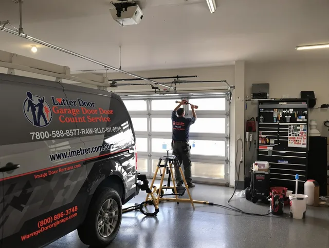 Whittier Garage Door Repair team performing same-day garage door repair in Whittier