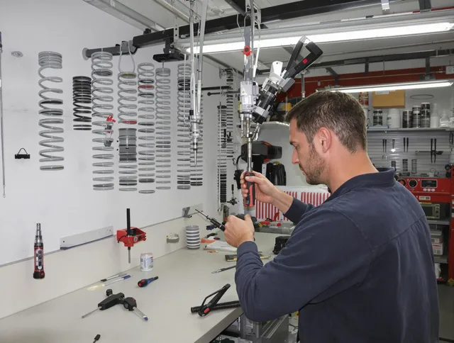 Whittier Garage Door Repair safety certified technician performing precision spring replacement in Whittier